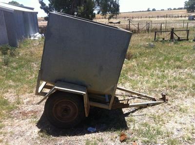 Sheep Feeder Trailer Feeders Mixers Wagons Aa Other Sa Power