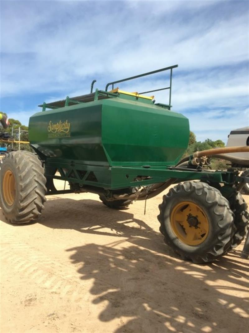 Simplicity 9000L Air Cart Air Seeder Cart, Seeding Tillage Simplicity