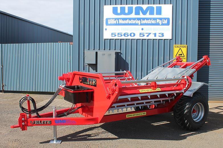 Photo 2. Willies Manufacturing industries elite round bale feeder