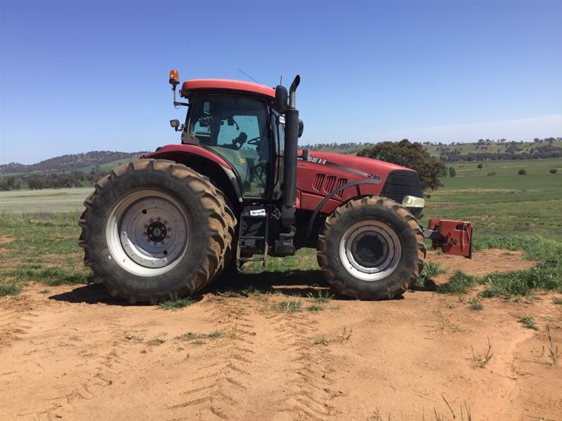 Case IH PUMA 210 tractor, Tractors Case IH VIC Power Farming