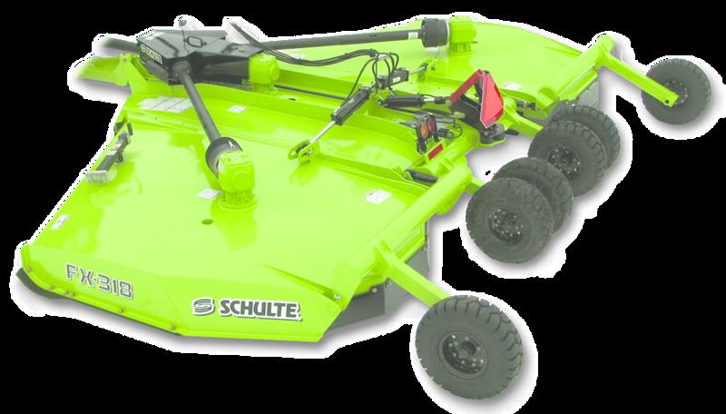 Photo 1. Schulte FX-318 rotary cutter