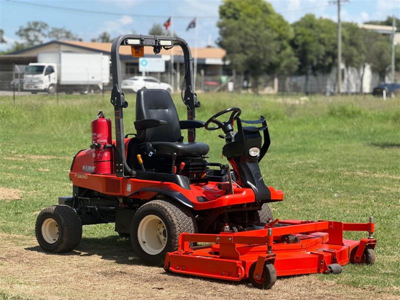 Kubota F3690 72inch diesel out front...