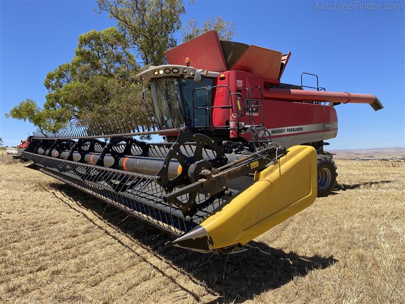 Photo 1. Massey Ferguson 9540 combine harvester