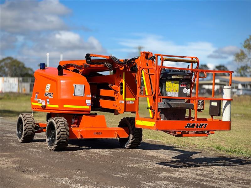 JLG 450AJ 45t 13.7M knuckle boom scissor lift elevated work platform