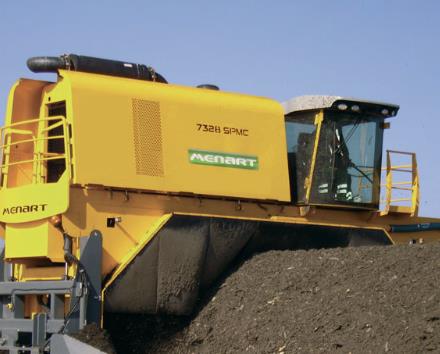 Menart self propelled turner