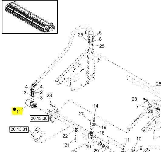 Case IH DHX181 DHX211 DHX251 DHX301 DHX361 71C 72C 73C 92C 94C 99 harvester kit