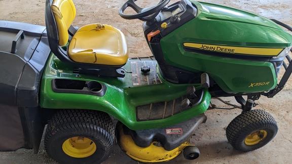 John Deere X350R lawn mower