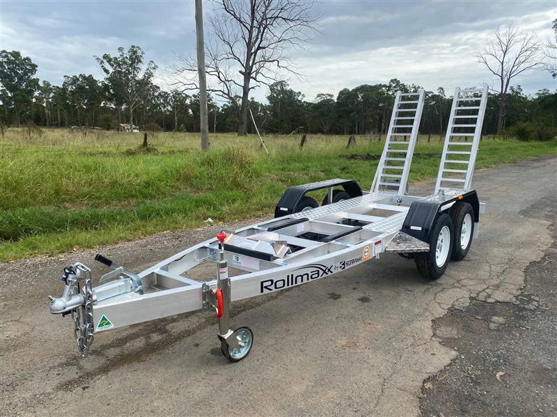 Sureweld SW2000C 2T mini excavator loader aluminium plant trailer