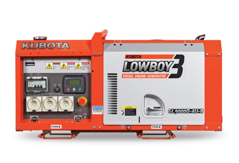 Kubota KD & GL Series Diesel Generators