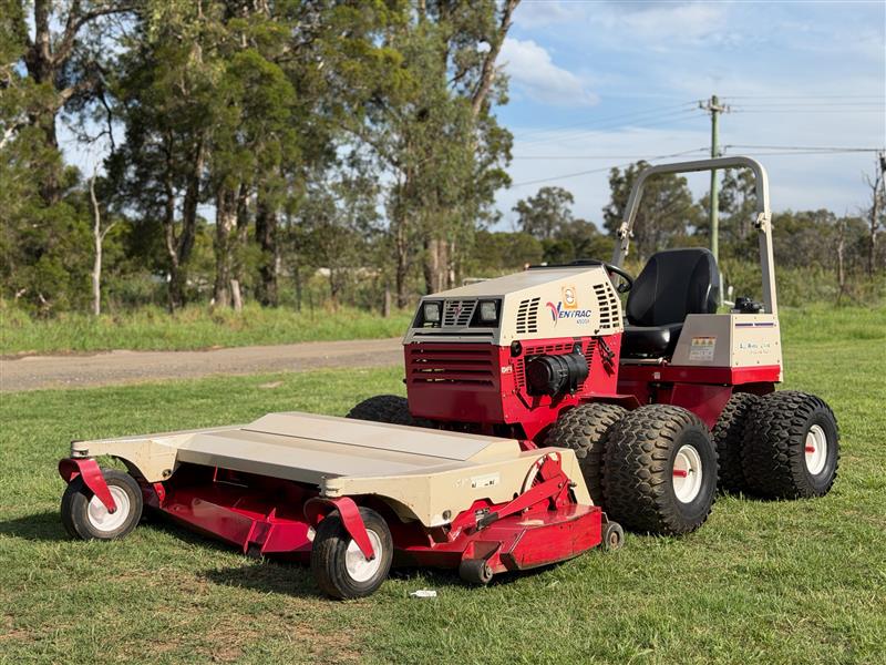 Ventrac 4500P 72inch articulated out front deck ride on lawn mower