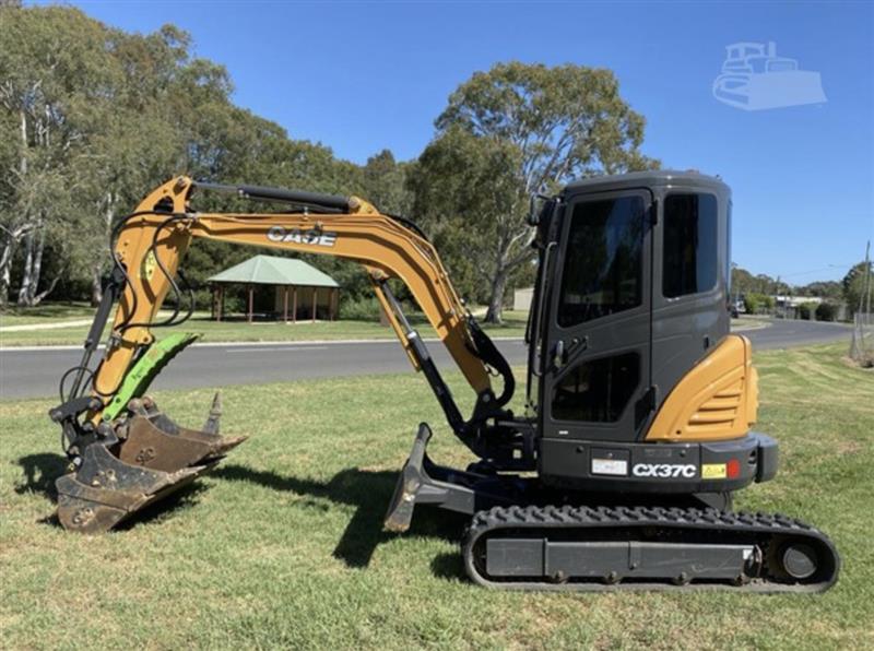 Case CX37C excavator