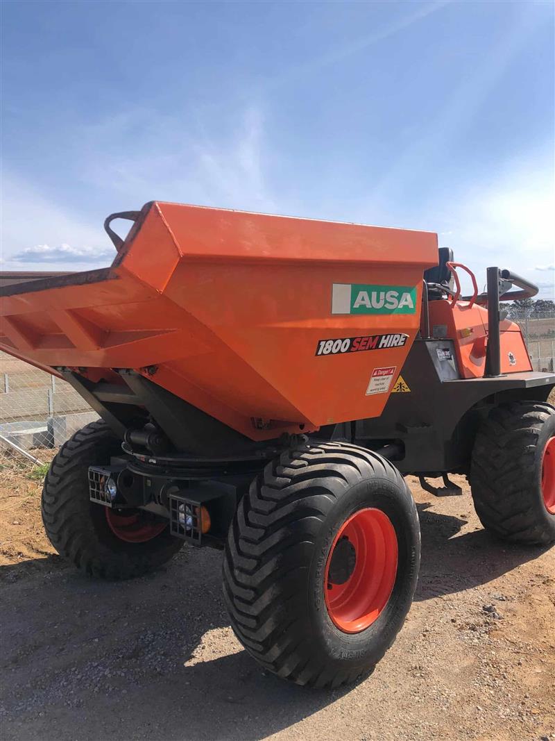 Ausa D1000AP 10Tonne articulated all terrain carrier dumper