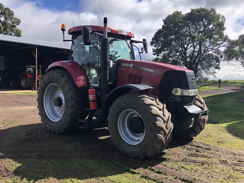 Photo 1. Case IH Puma 180 CVT tractor