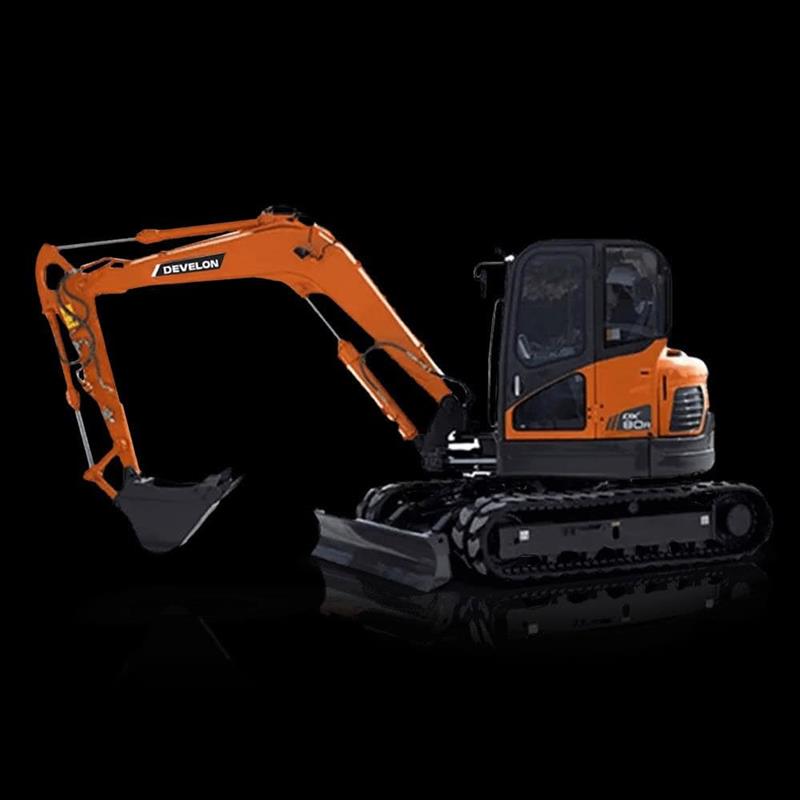 Doosan DX80R 8.4t tracked excavator