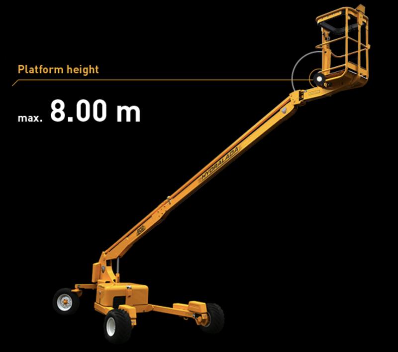 Hydralada 802h MAXI platform