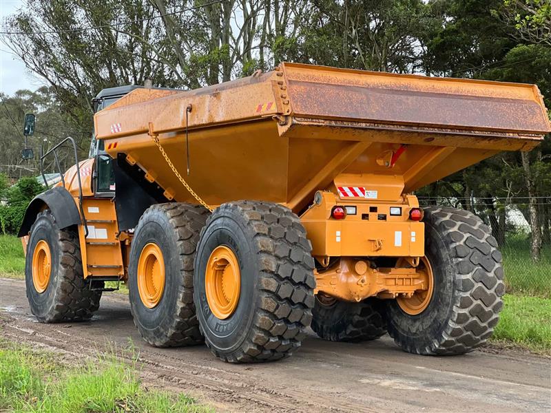Case 340B 36T articulated all terrain carrier dumper site dump truck