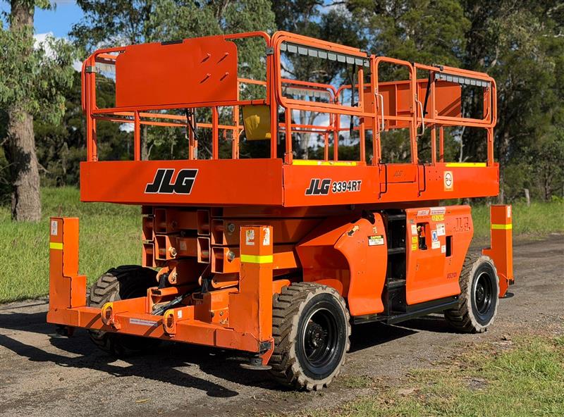 JLG 3394RT 15.1m diesel all terrain scissor lift elevated work platform
