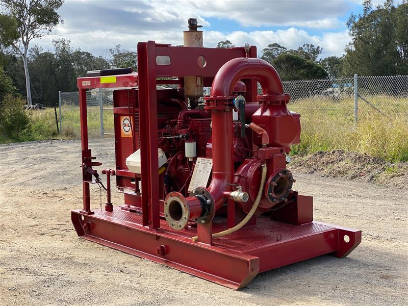 Sykes CP150I diesel skid mount water pump
