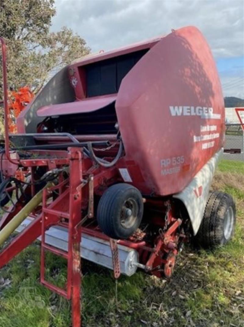 Photo 1. Welger RP535 master round baler