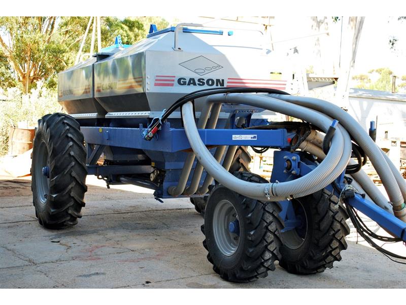 Gason 1830RT 2 bin airseeder, Seeding Tillage Gason VIC Power Farming