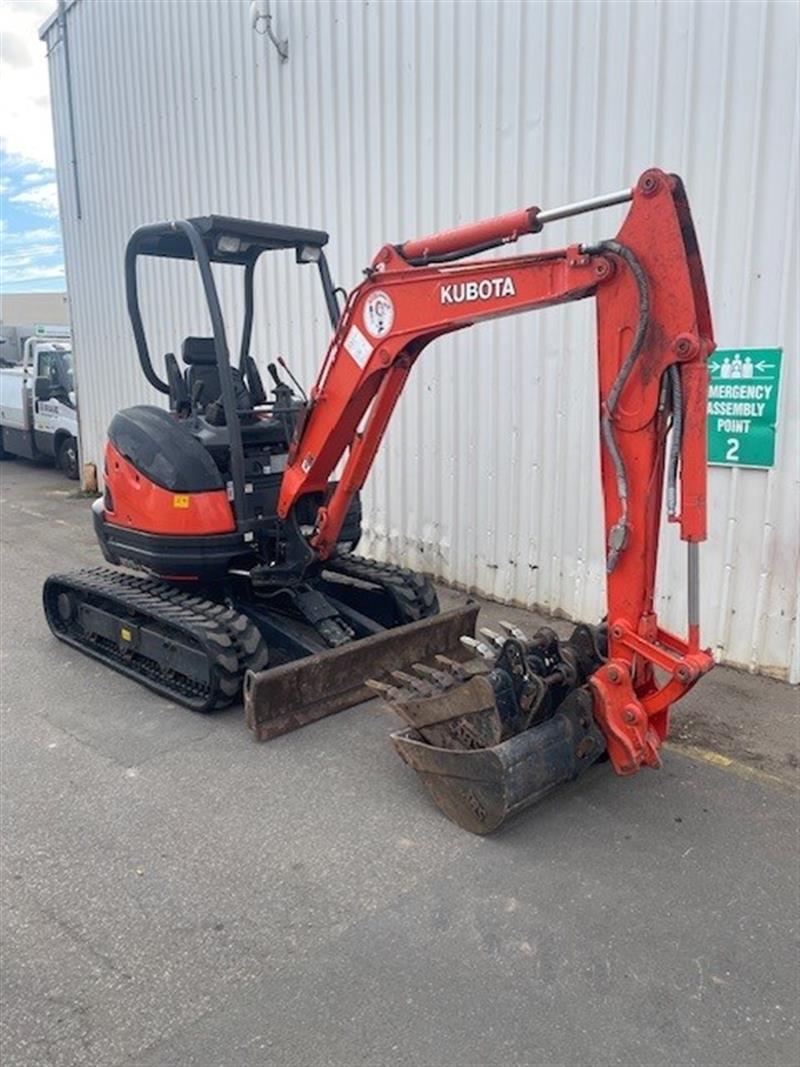 Kubota U25-3 HG mini excavator