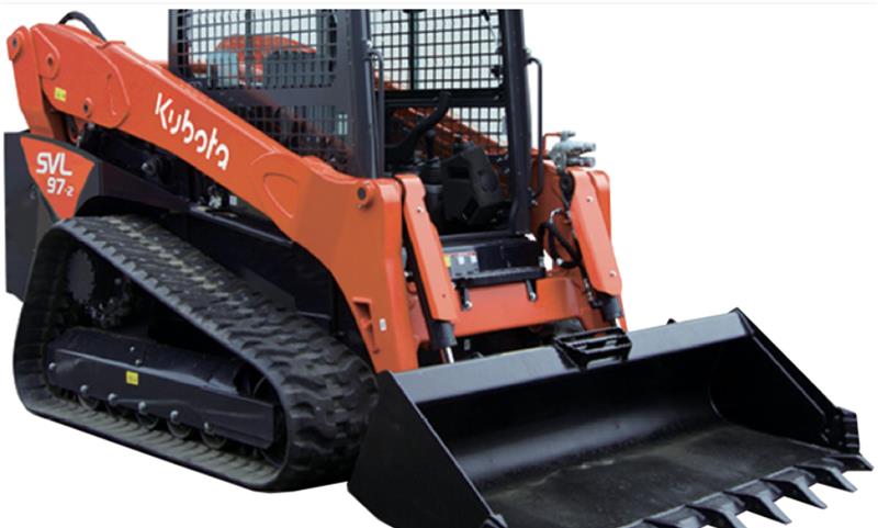 Photo 1. Kubota SVL97-2 track skid steer loader