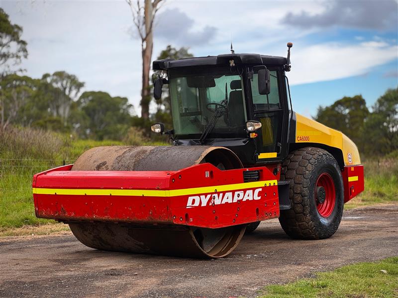 Dynapac CA600D 20T single drum articulated roller