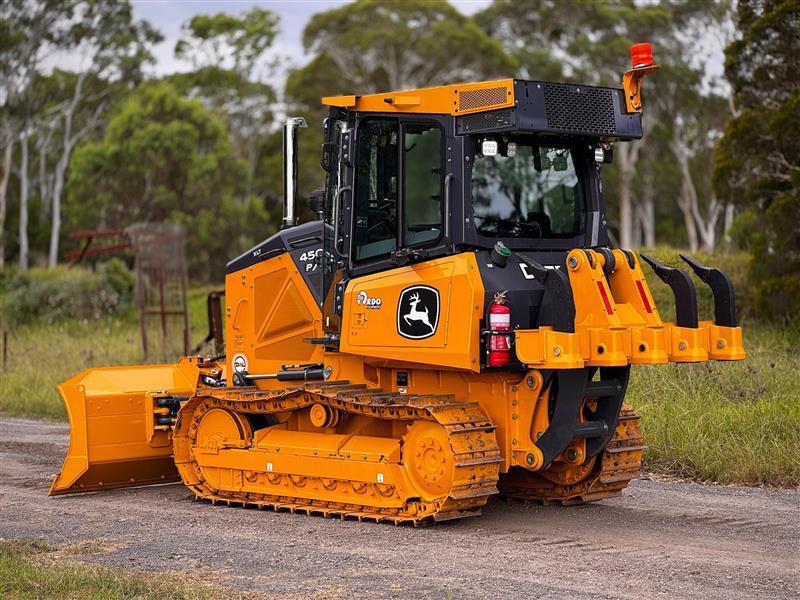 John Deere 450P XLT 8T dozer with ripper