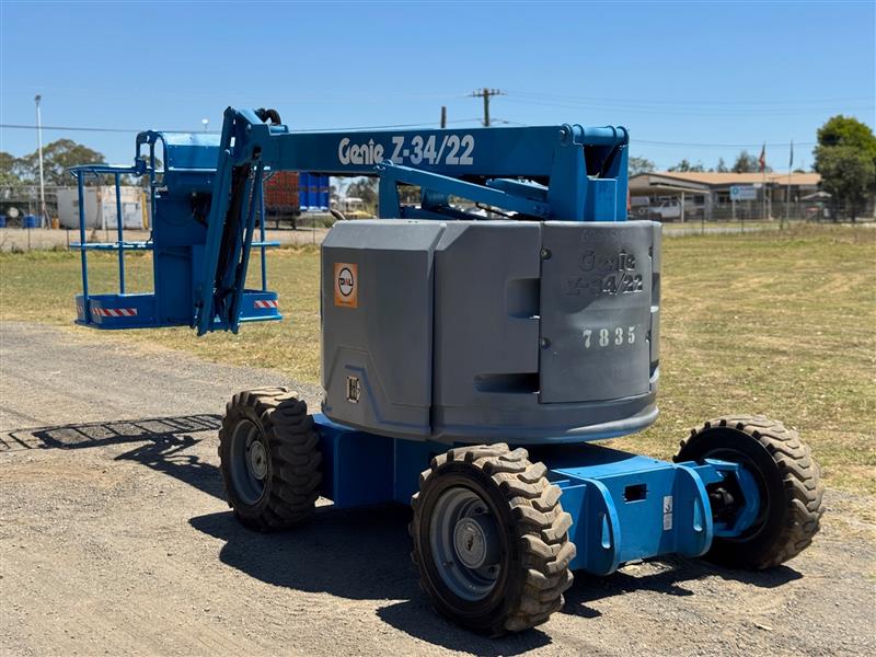 Genie Z34/22 diesel all terrain boom...