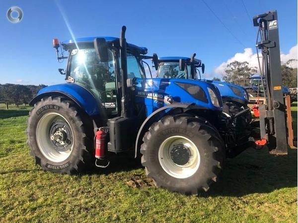 Photo 1. New Holland T7245 tractor
