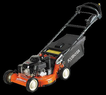 Photo 1. Kubota walk behind mower