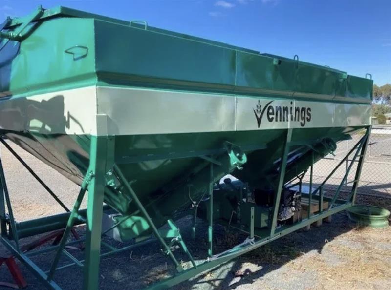 Vennings 16' Grouper bin, Grain Handling Vennings Kadina SA VIC Power