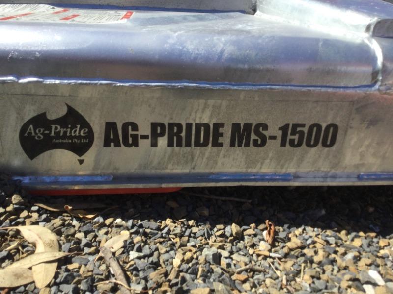 Photo 3. 2022 AG-Pride MS-1500 Linkage Slasher