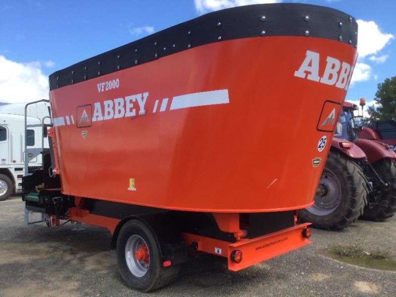 Photo 2. 2020 Abbey VF2000 Trailing Feed Mixer