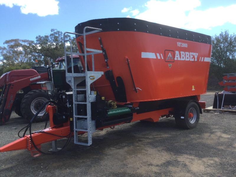 Photo 4. 2020 Abbey VF2000 Trailing Feed Mixer