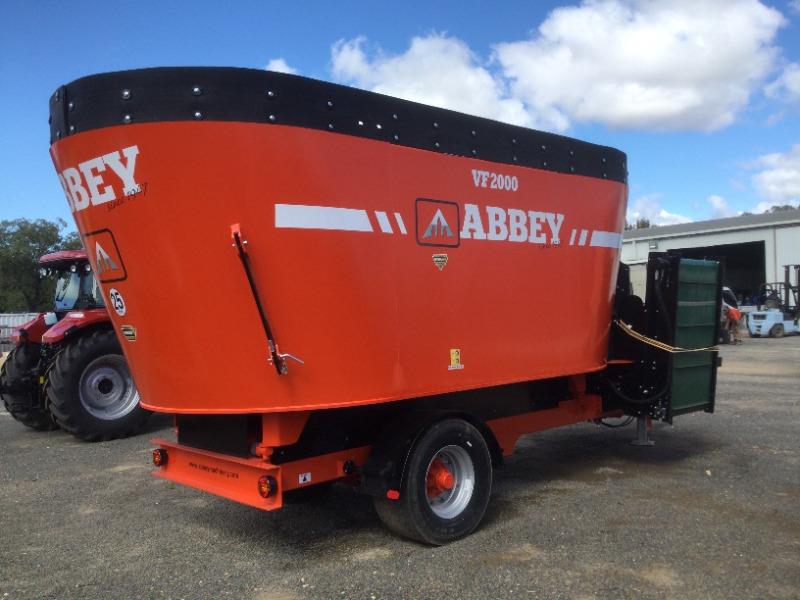 Photo 5. 2020 Abbey VF2000 Trailing Feed Mixer