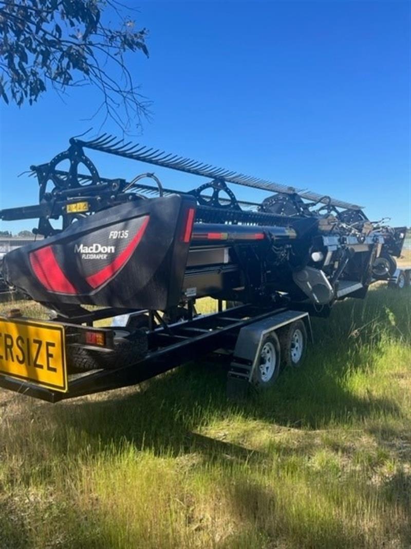 Photo 2. 2021 Macdon FD135 Front