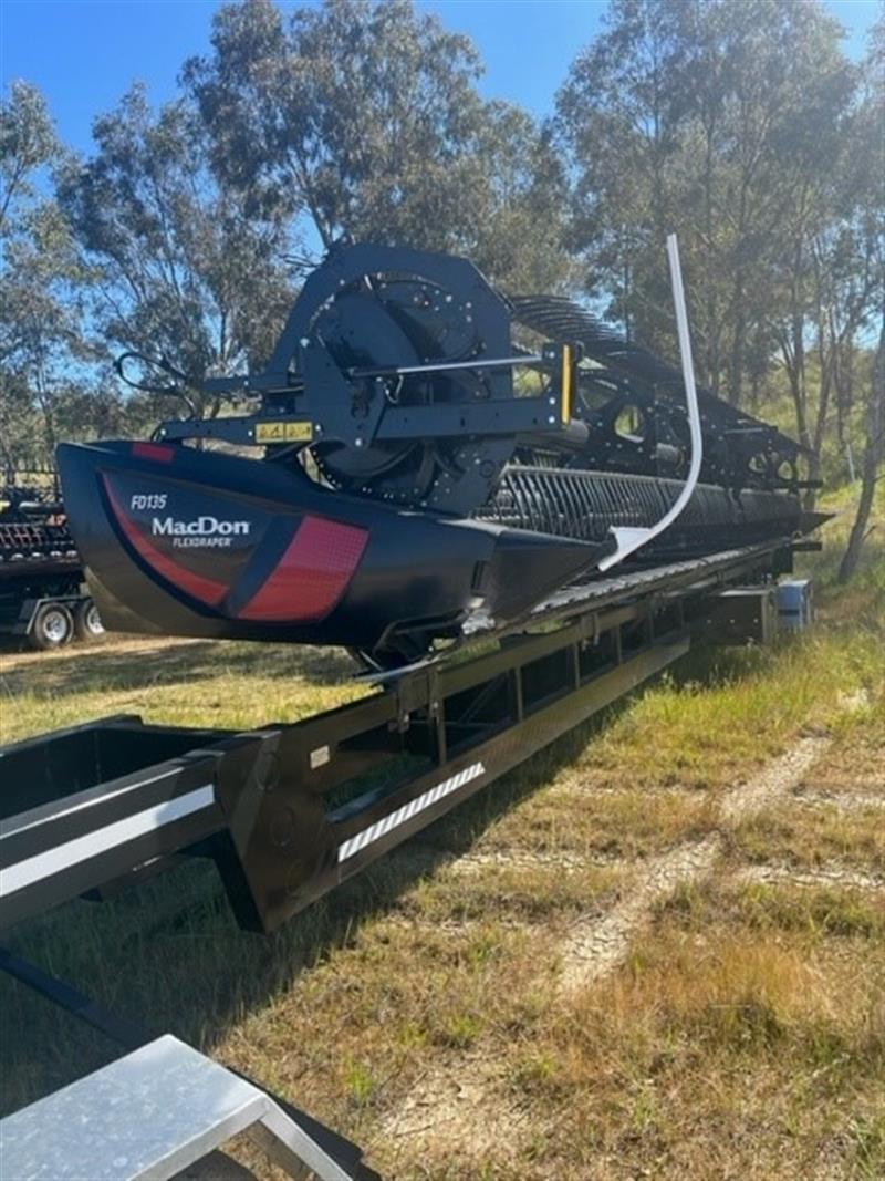 Photo 3. 2021 Macdon FD135 Front