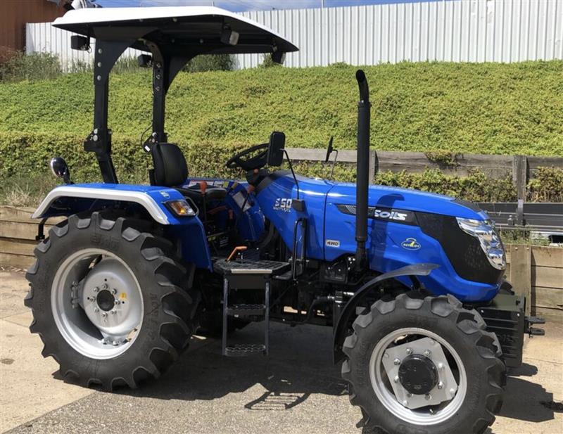 Photo 2. Solis S50 tractor
