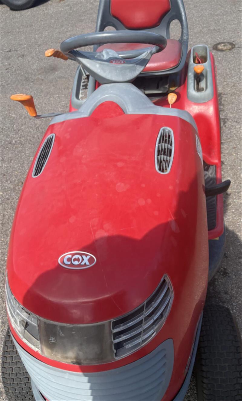 Photo 2. Cox Stockman 9006D ride on mower