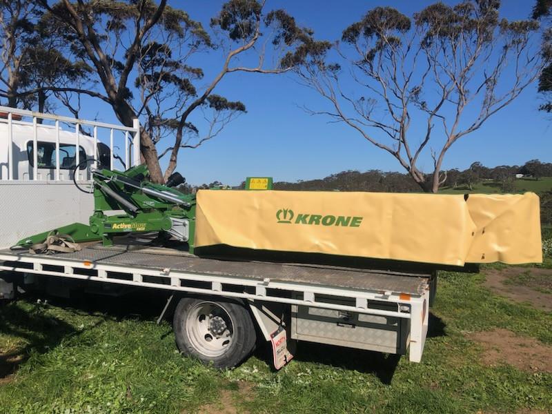 Photo 2. Krone AMR280 cultivator