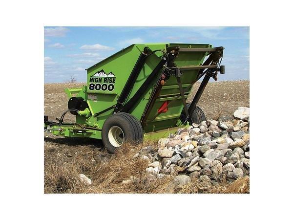 Photo 2. Schulte High Rise 8000 rock picker