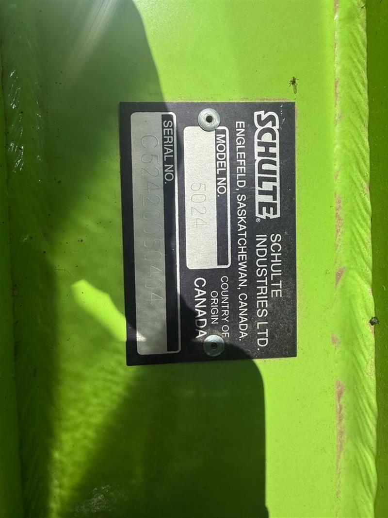 Photo 2. Schulte 5024 mulcher