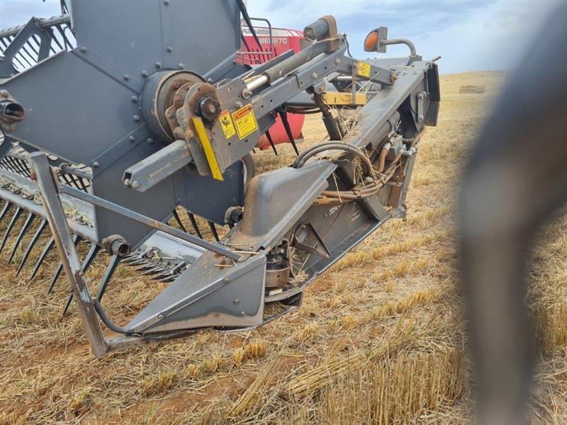 Photo 3. Massey Ferguson 9870 Windrower