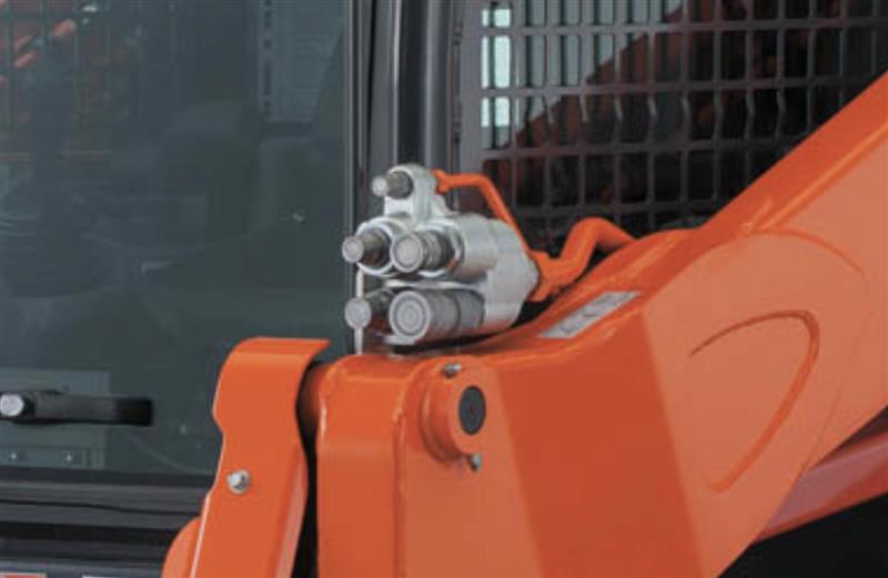 Photo 3. Kubota SVL97-2 track skid steer loader
