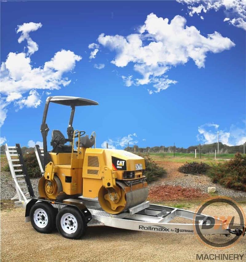 Photo 2. Sureweld SW3500E 3.5T aluminium compaction roller trailer