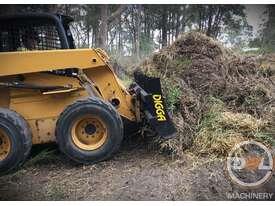 Digga stick rake skid steer excavator rake attachments, Telehandlers ...