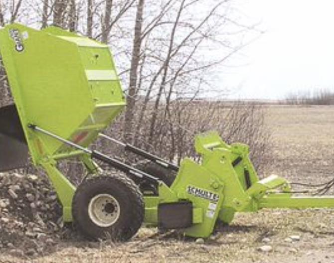 Photo 4. Schulte 2500 Giant Rock Picker