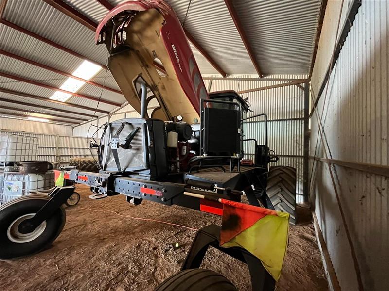 Photo 2. MacDon M205 windrower