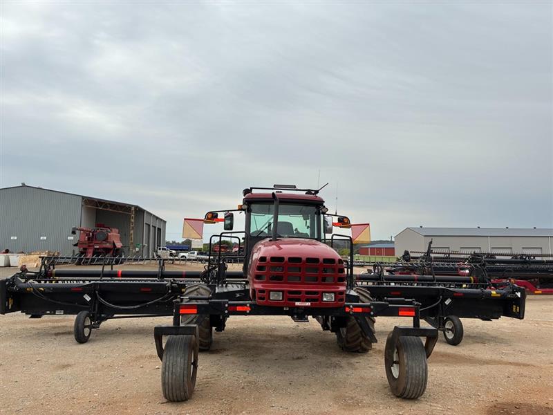 Photo 2. MacDon M155 windrower